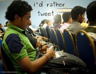 i'd rather tweet